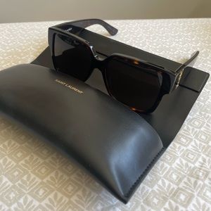 YSL Tortoise Sunglasses